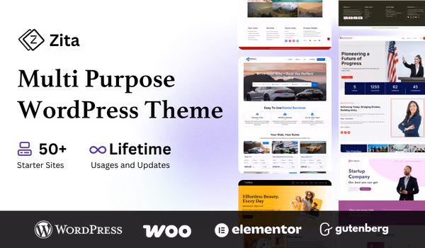 Zita Elementor WordPress Theme