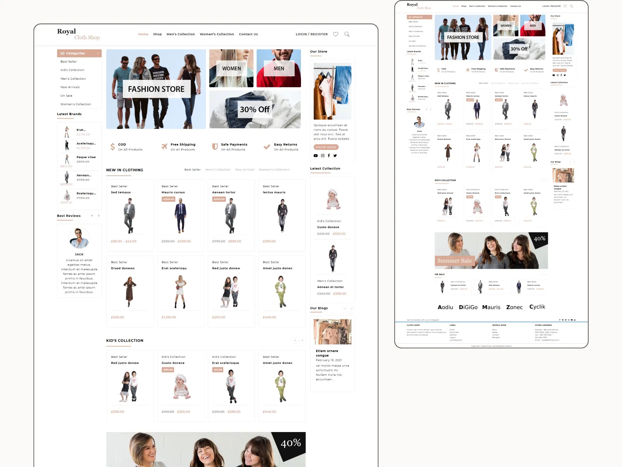 Cloth Shop