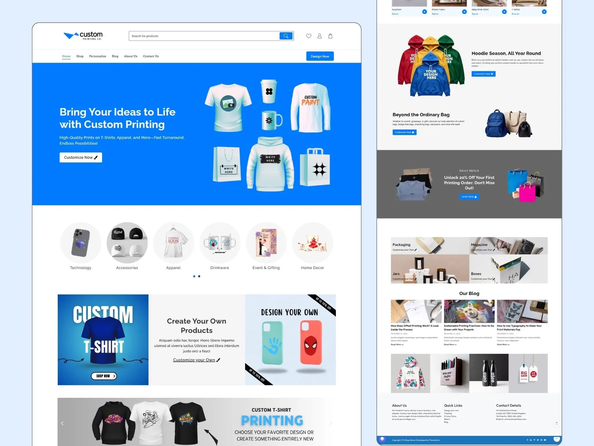 Custom Printing