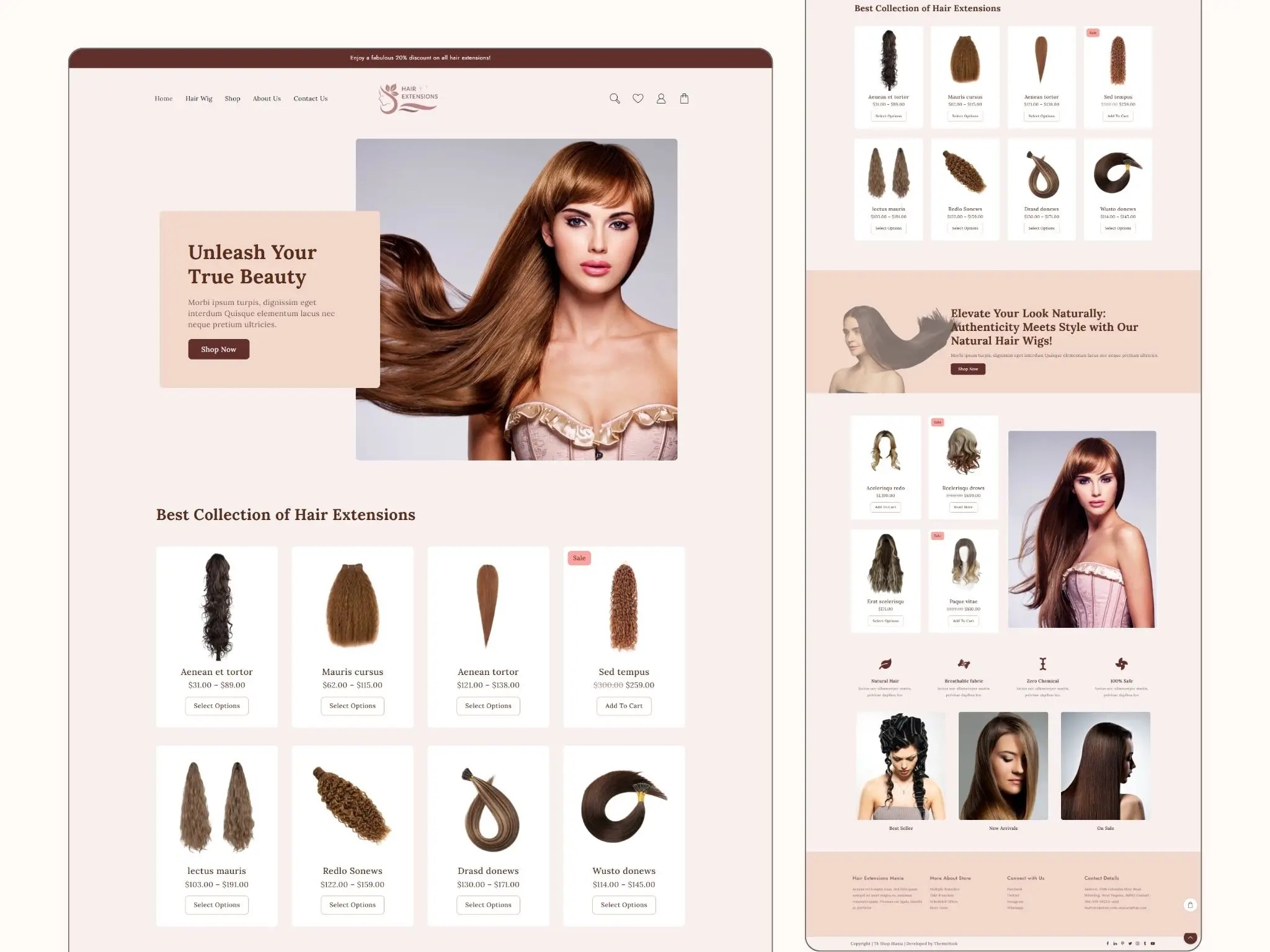 Hair Extensions Mania