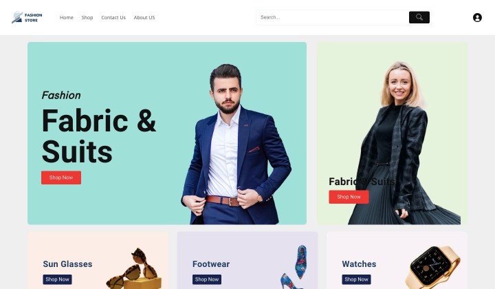 Vayu Fashion Website Template