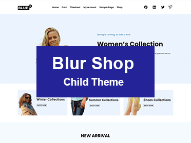 Blur child theme