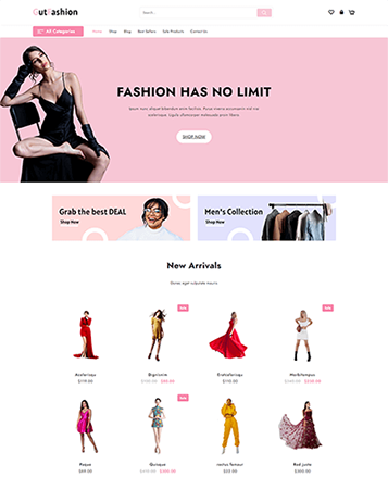 Fashion Shop Gutenberg