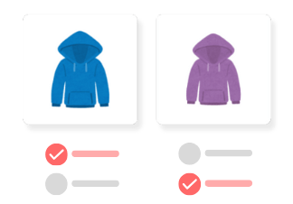 Side-by-side product comparison table layout for a WooCommerce electronics or fashion store.