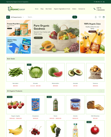 Organic Shop