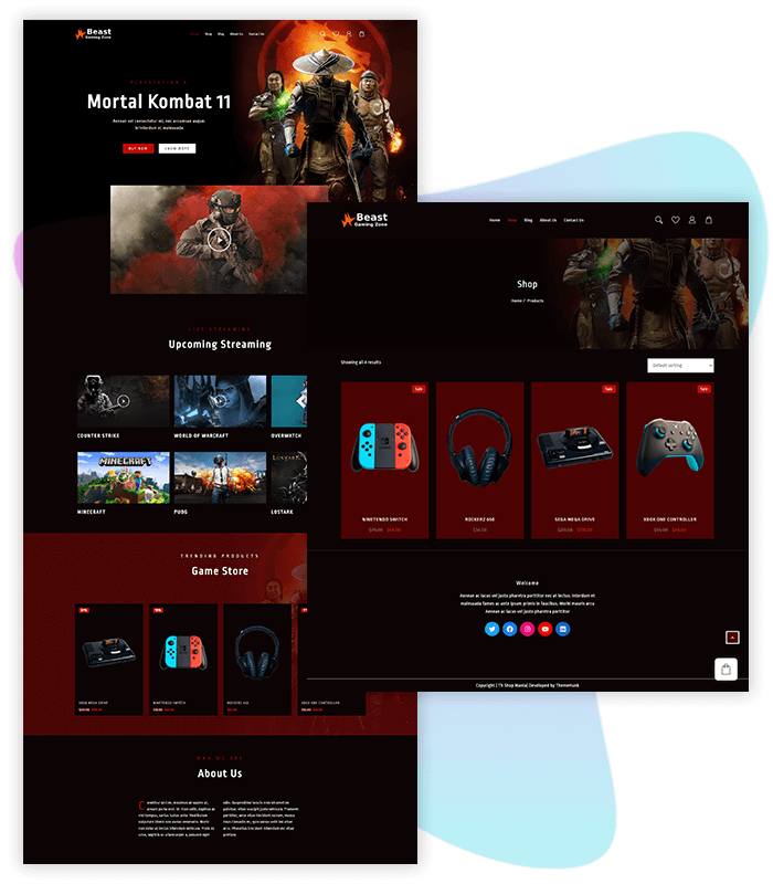 Video gaming & eSports store